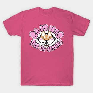 Doggo Working - Laugh T-Shirt